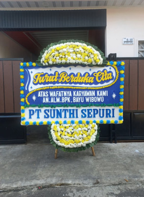 Papan Bunga Duka di Pinokalan